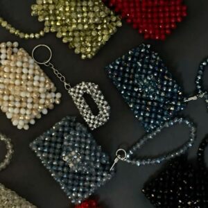 Crystal Beaded Handmade Bag