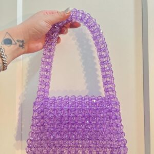 Crystal Beaded Handmade Purse