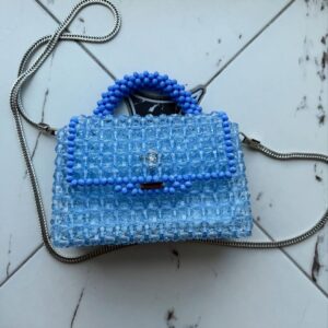 Crystal Beaded Handmade Purse