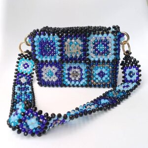 Crystal Beaded Handmade Purse