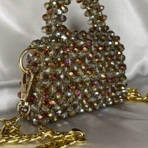 Crystal Beaded Handmade Purse
