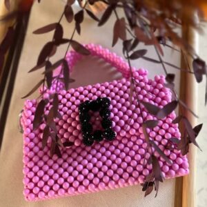 Crystal Beaded Handmade Purse