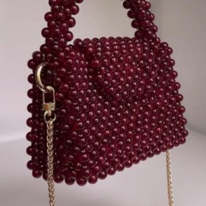 Crystal Beaded Handmade Purse