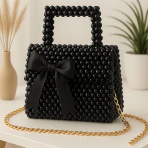 Crystal Beaded Handmade Purse