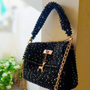 Crystal Beaded Handmade Purse