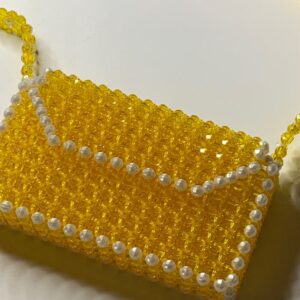 Crystal Beaded Handmade Purse