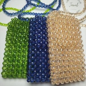 Crystal Beaded Handmade Purse