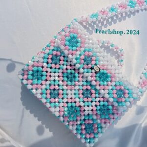 Crystal Beaded Handmade Purse