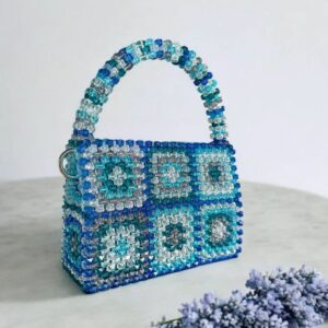 Crystal Beaded Handmade Purse