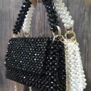 Crystal Beaded Handmade Purse